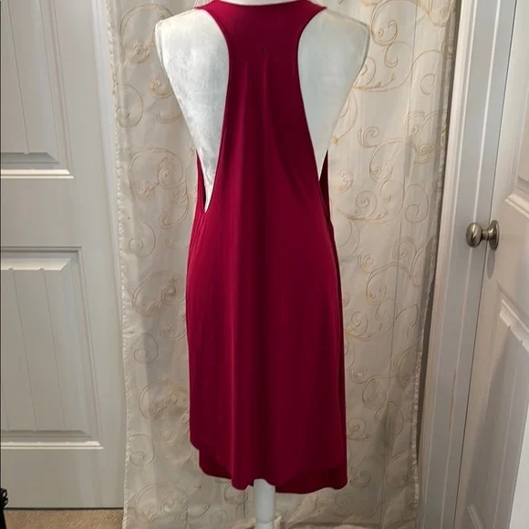 Lululemon Athletica Red Sleeveless Scoop Neck Sundress - Picture 6 of 8
